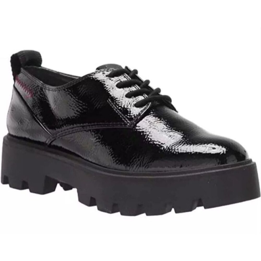 FRANCO SARTO / L-Balinlaced / Black Patent / Leather / Lug / Sole / Oxford